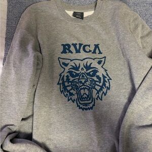 RVCA Gray Sweatshirt